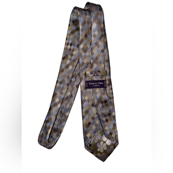 Robert Villini Silk Tie - Picture 2 of 2